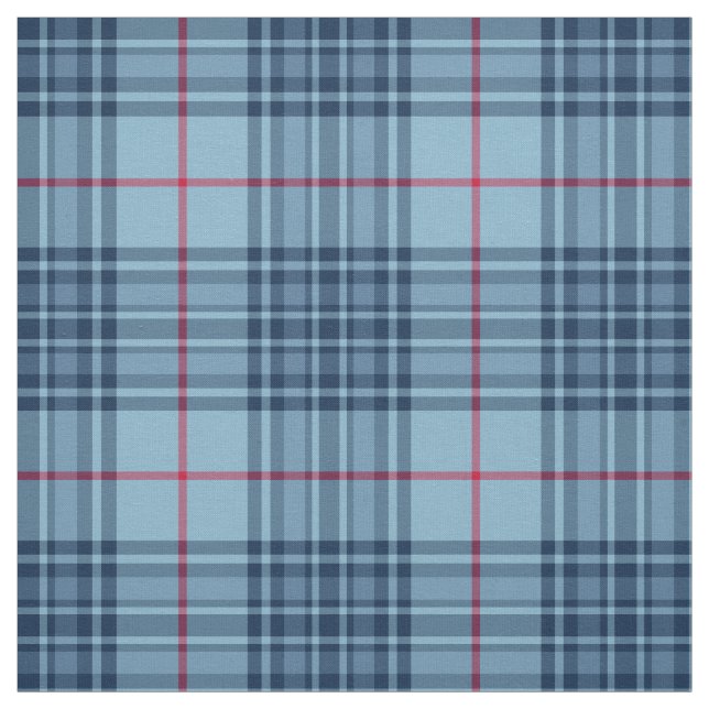 Clan Thorburn Tartan Fabric (Swatch)