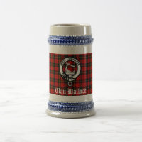Clan Wallace Crest Badge and Tartan
