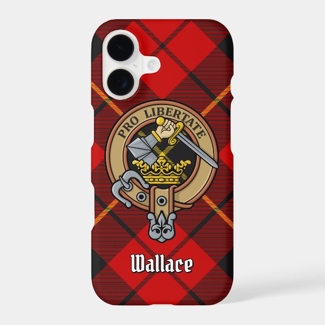 Clan Wallace Crest Case-Mate iPhone Case (Back)