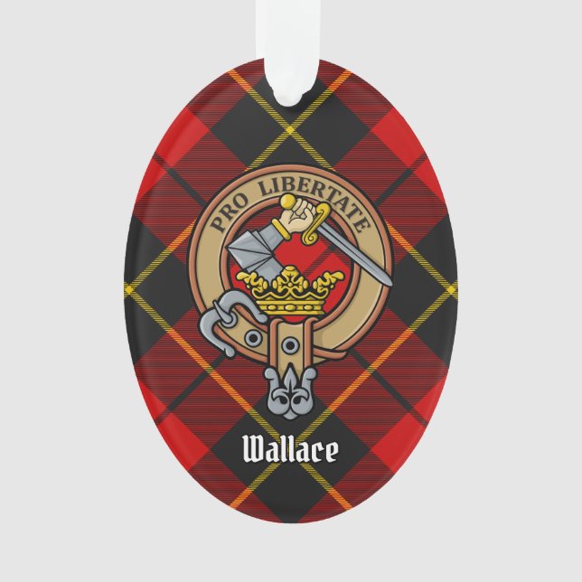 Clan Wallace Crest Ornament (Front)