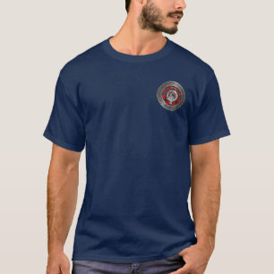Clan Wallace Crest & Tartan Knot T-Shirt