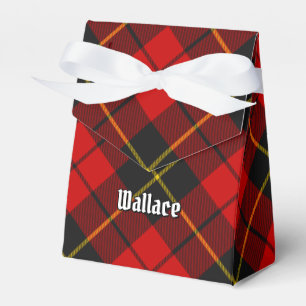 Clan Wallace Tartan Favour Box