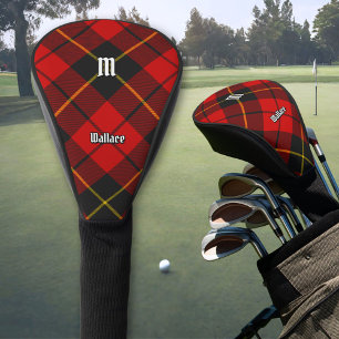 Clan Wallace Tartan Golf Head Cover
