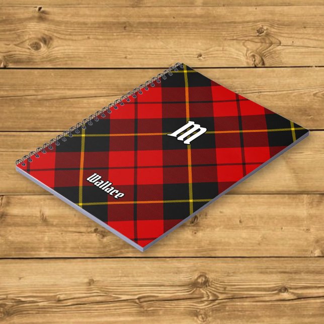 Clan Wallace Tartan Notebook (Creator Uploaded)