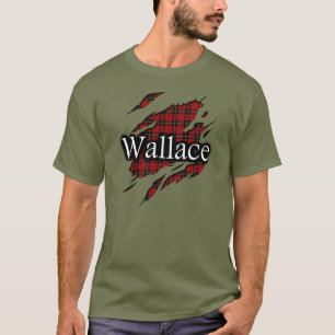 Clan Wallace Tartan Spirit Shirt