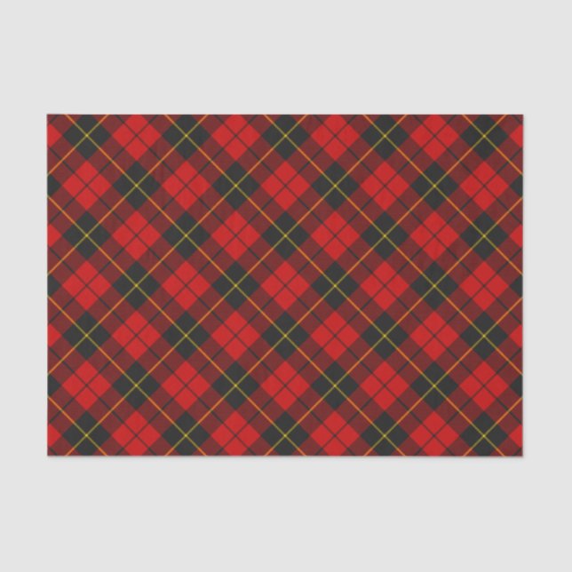 Clan Wallace Tartan Tissue Paper (Front)