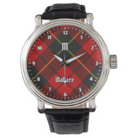 Clan Wallace Tartan Watch