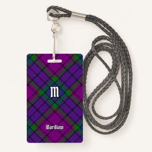 Clan Wardlaw Tartan Badge