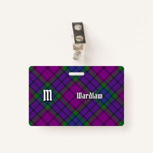 Clan Wardlaw Tartan Badge