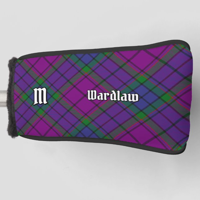 Clan Wardlaw Tartan Golf Head Cover (Front)