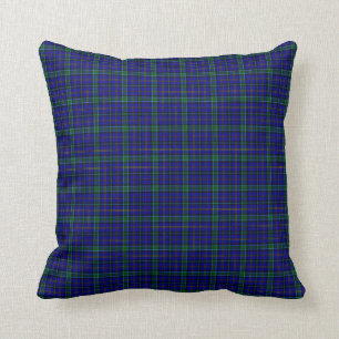 Clan Weir Tartan Throw Pillow