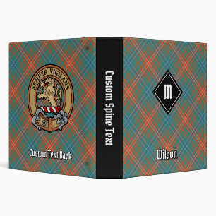 Clan Wilson Ancient Tartan Binder