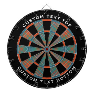 Clan Wilson Ancient Tartan Dartboard