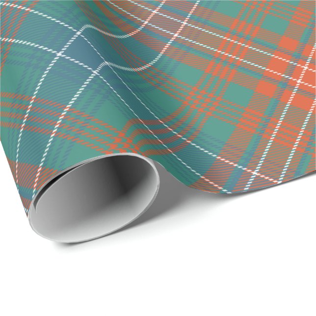 Clan Wilson Ancient Tartan Wrapping Paper (Roll Corner)