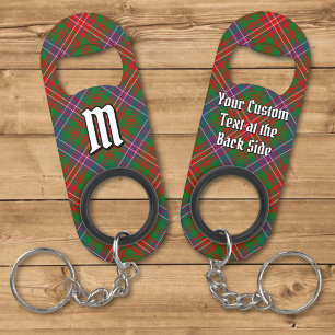 Clan Wilson Modern Tartan Keychain Bottle Opener