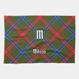 Clan Wilson Modern Tartan Kitchen Towel