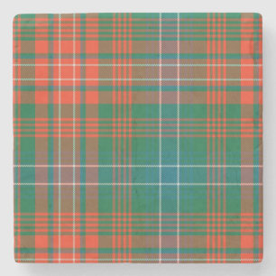 Clan Wilson Tartan Plaid Stone Coaster
