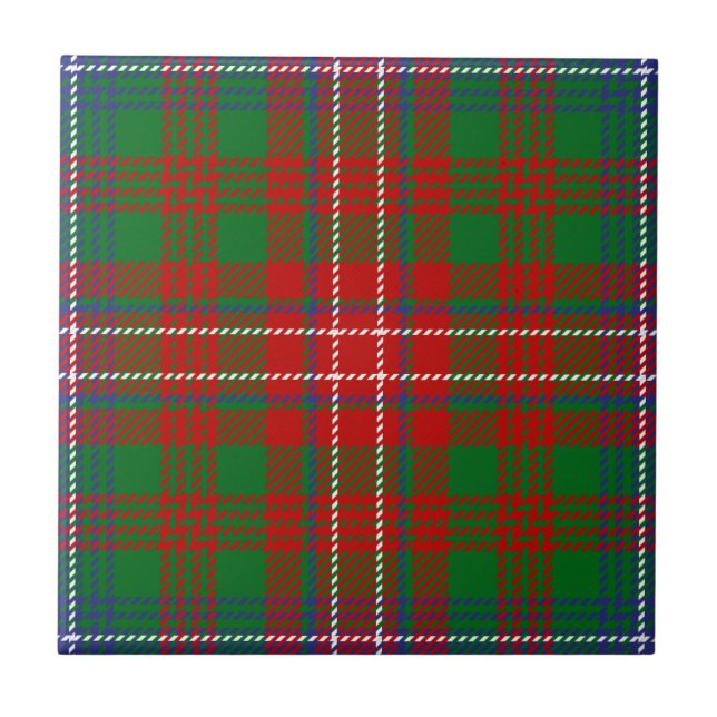 Clan Wilson Tartan Tile (Front)