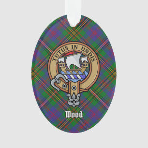 Clan Wood Crest sur Tartan