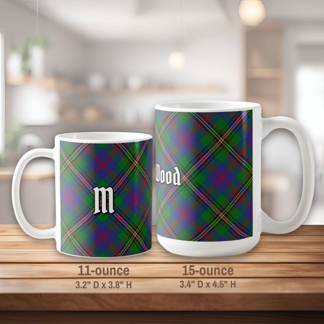 Clan Wood Tartan Coffee Mug (Creator Uploaded)
