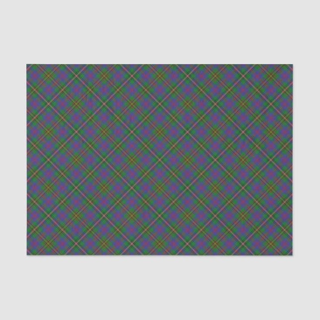 Clan Wood Tartan Tissue Paper (Front)