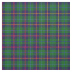 Clan Young Scottish Tartan Plaid Fabric