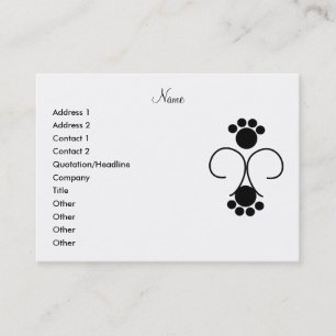 Clancey Fancy Pants Business Card