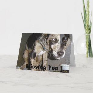 clantonone, Missing You  Card