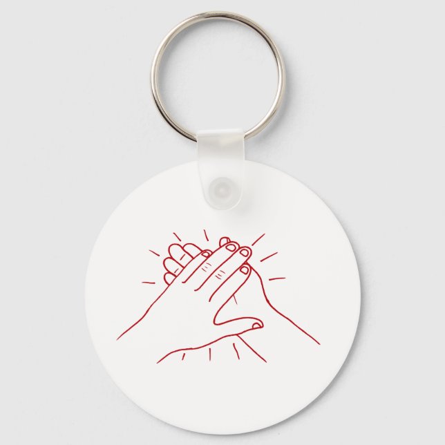 Clap Your Hands Keychain (Front)