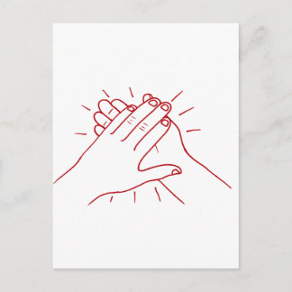 Clap Your Hands Postcard