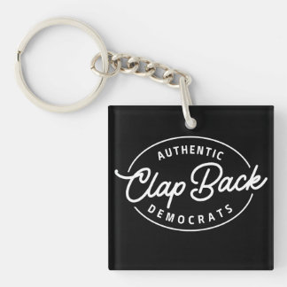 Clapback Democrats Keychain