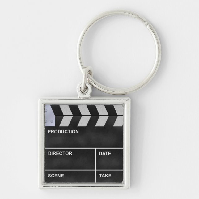 clapperboard cinema keychain (Front)