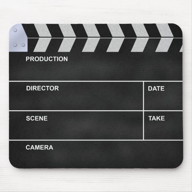 clapperboard cinema mouse pad (Front)