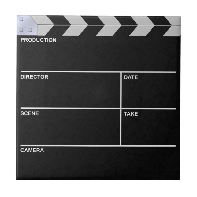 clapperboard cinema tile (Front)