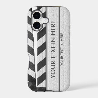 Clapperboard iPhone 5 case - with your text