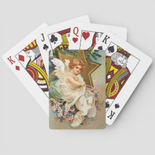 Clapsaddle: Christmas Angel Playing Cards