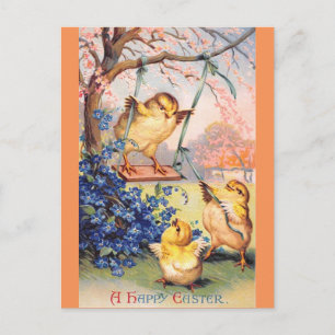 Clapsaddle: Swinging Biddy Postcard