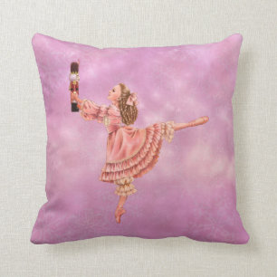 Clara and the Nutcracker Pillow