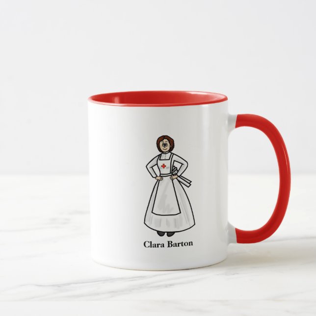 Clara Barton Nurse Mug (Right)