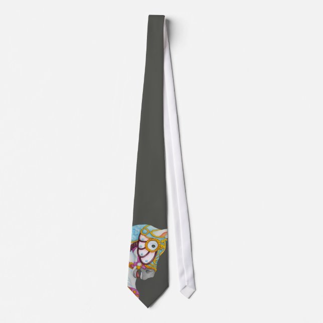 Clara Carousel Horse Tie (Front)
