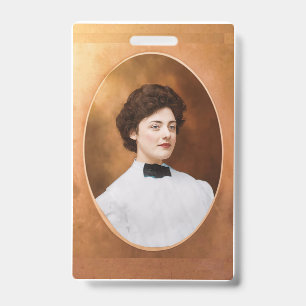 Clara "Claire" Sage Talla Johnson 1909 Badge