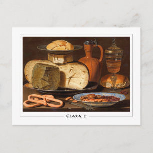 Clara Peeters #1 - Carte postale d'art fin