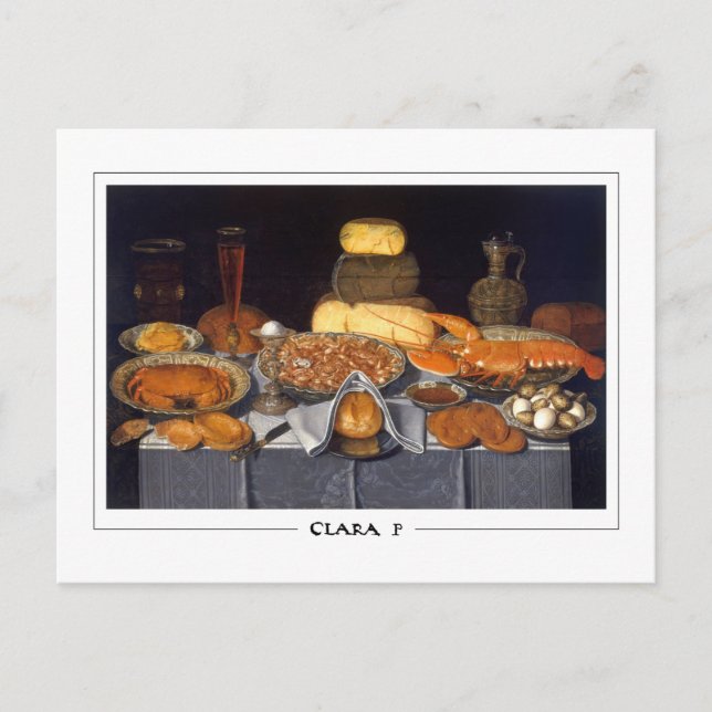 Clara Peeters #44 - Carte postale Art (Devant)