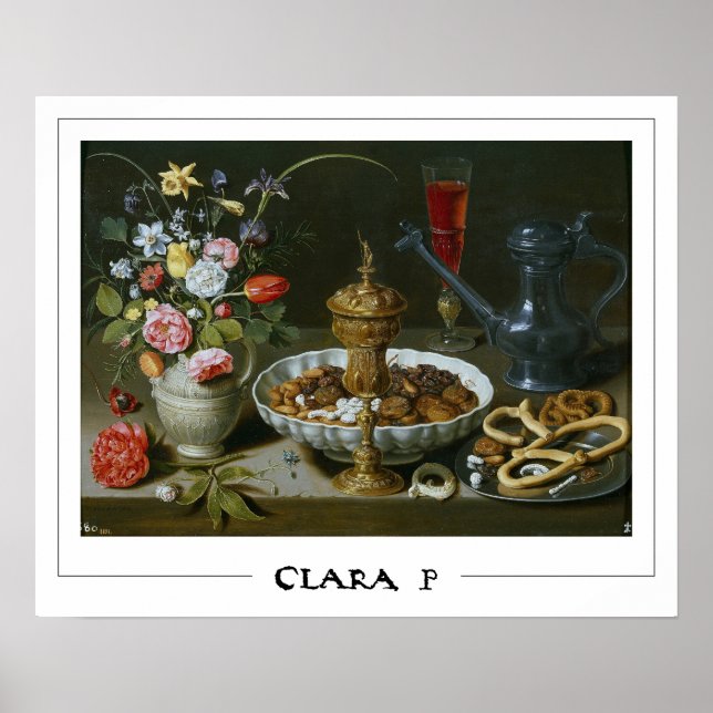 Clara Peeters Zedign Art Poster #2 (Front)