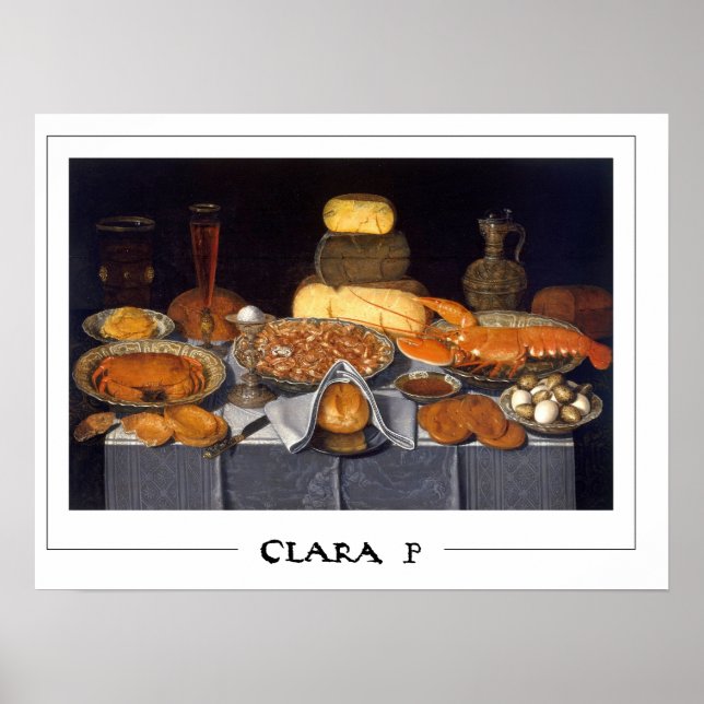 Clara Peeters Zedign Art Poster #44 (Front)