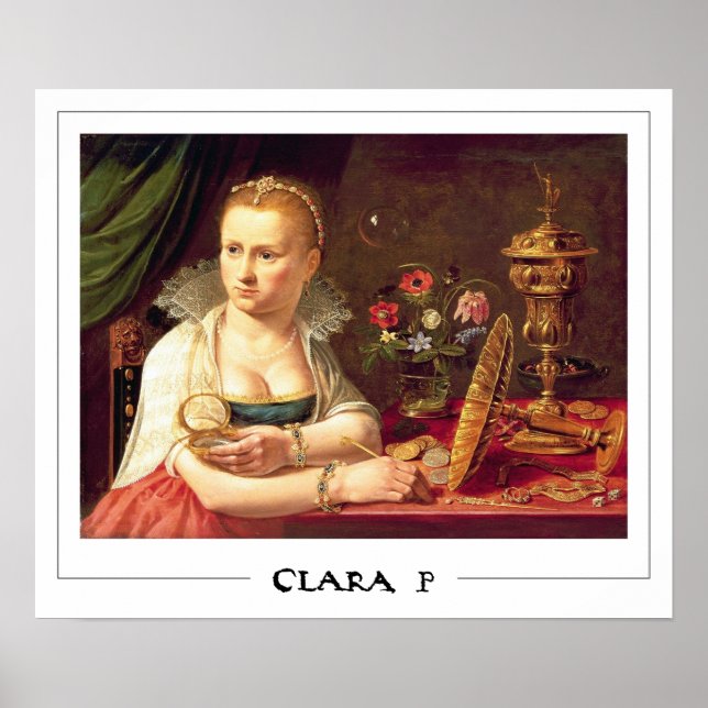 Clara Peeters Zedign Poster d'art #14 (Devant)