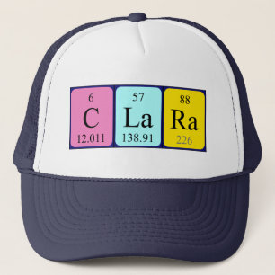 Clara periodic table name hat