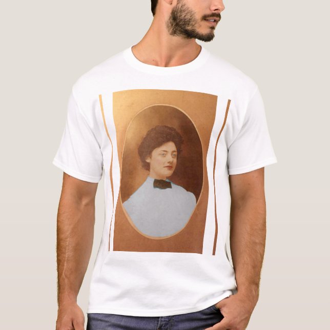 Clara Sage Talla Johnson 1909 portrait fine art  T-Shirt (Front)