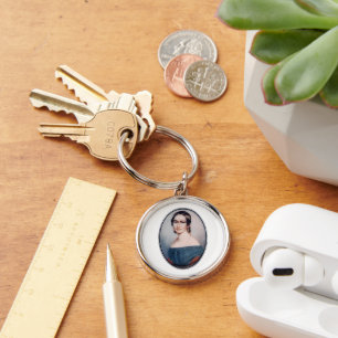 Clara Schumann (1838) Keychain