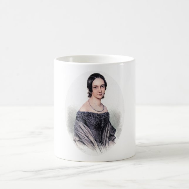 Clara Schumann - Pianist and Composer Coffee Mug (Center)